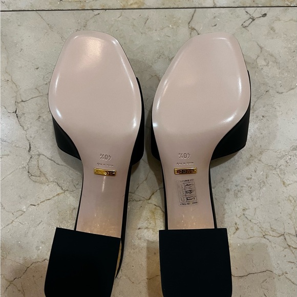Gucci Black Slide Sandals for Women - Picture 3 of 3